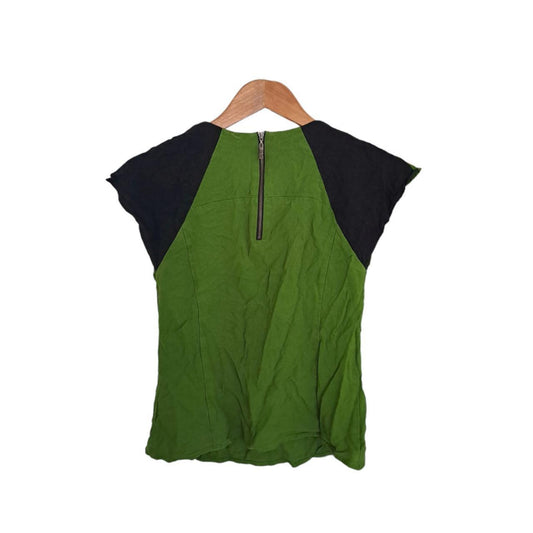 Blouse | Woman XS / UK8 Cap Sleeve Top