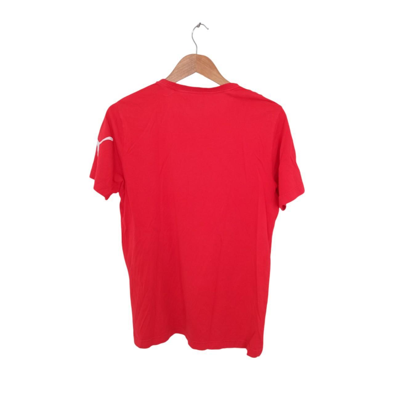T-shirt | Unisex Men Small Red Puma