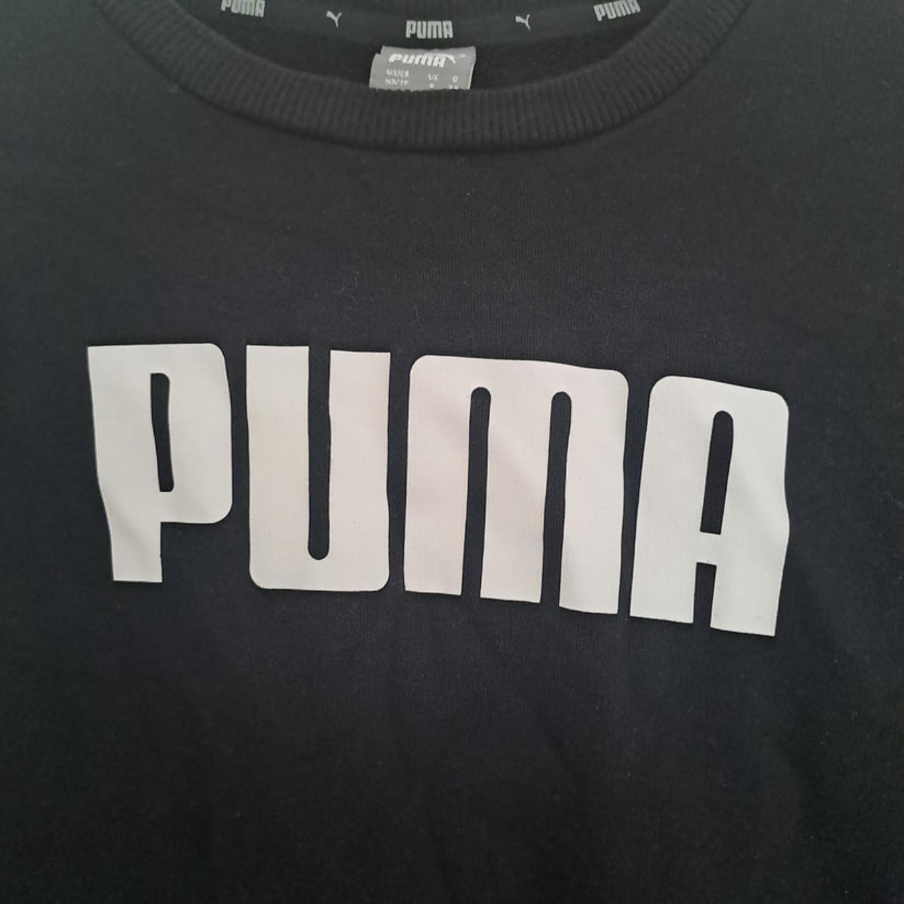 Jumper | Women XS Black Puma Sweatshirt