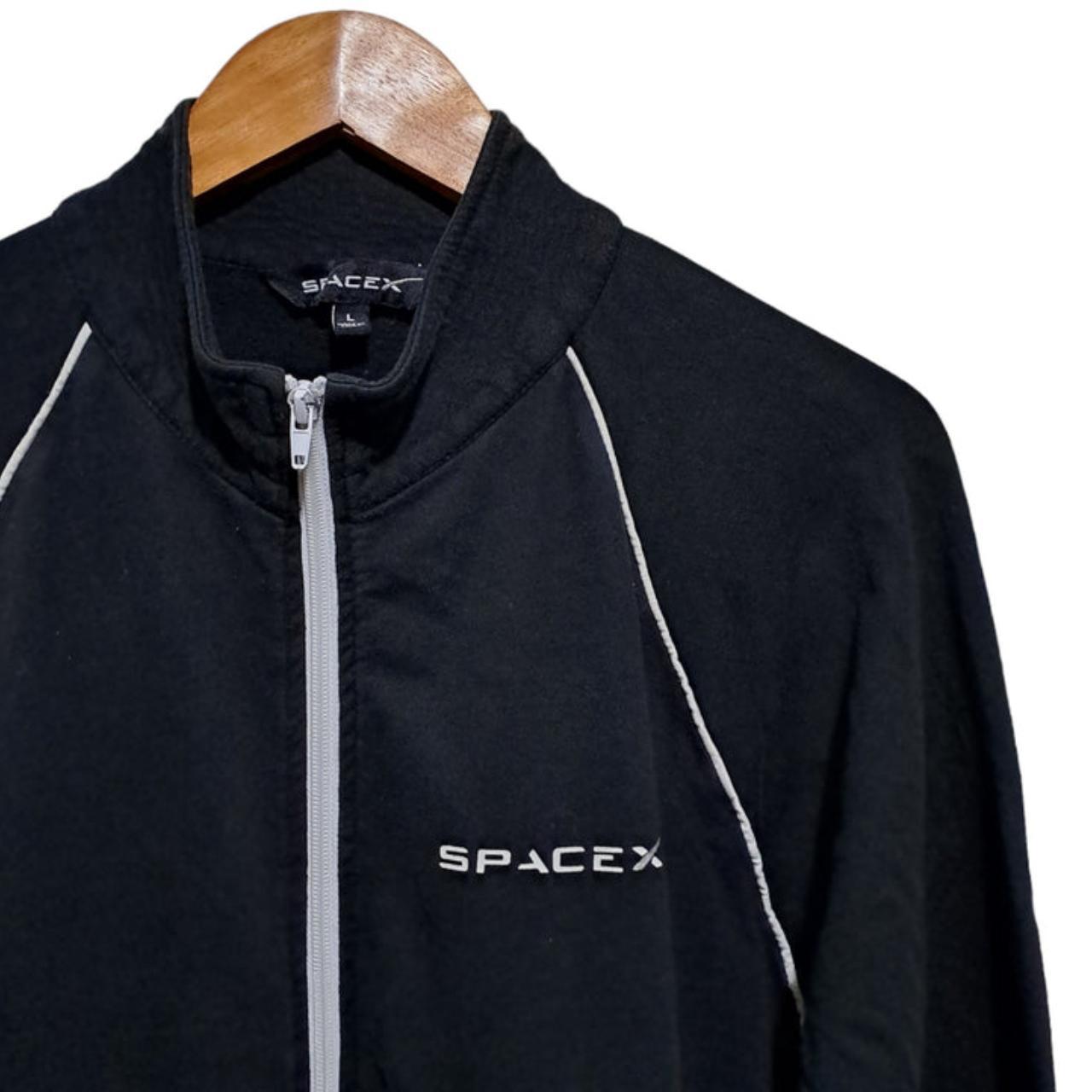 Jacket | Men Large Women XL Black Space X Zip-up