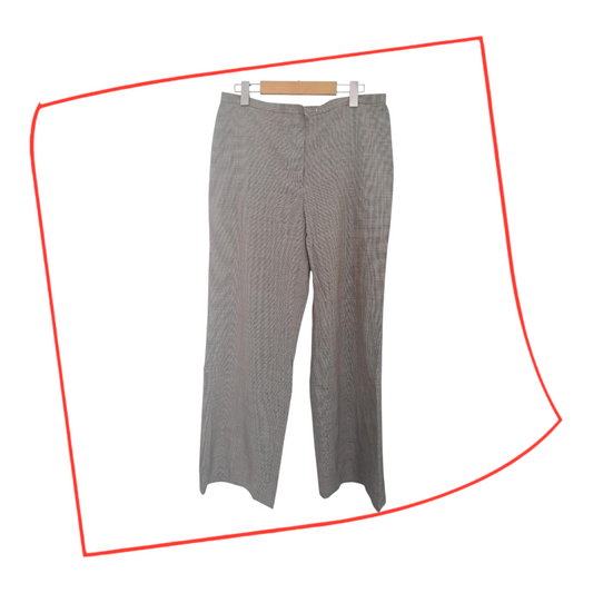 Trousers | Women Small to Medium Brown Wool Blend Slacks