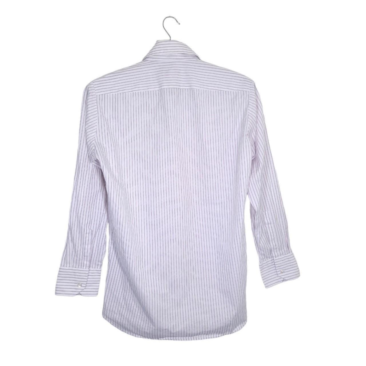 Polo Shirt | Men XS Hugo Boss Pinstripe Long Sleeves