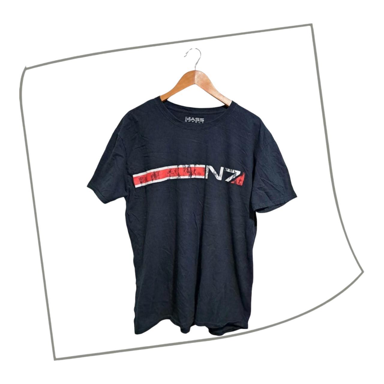 T-shirt | Men XL Black Cotton Gaming Shirt