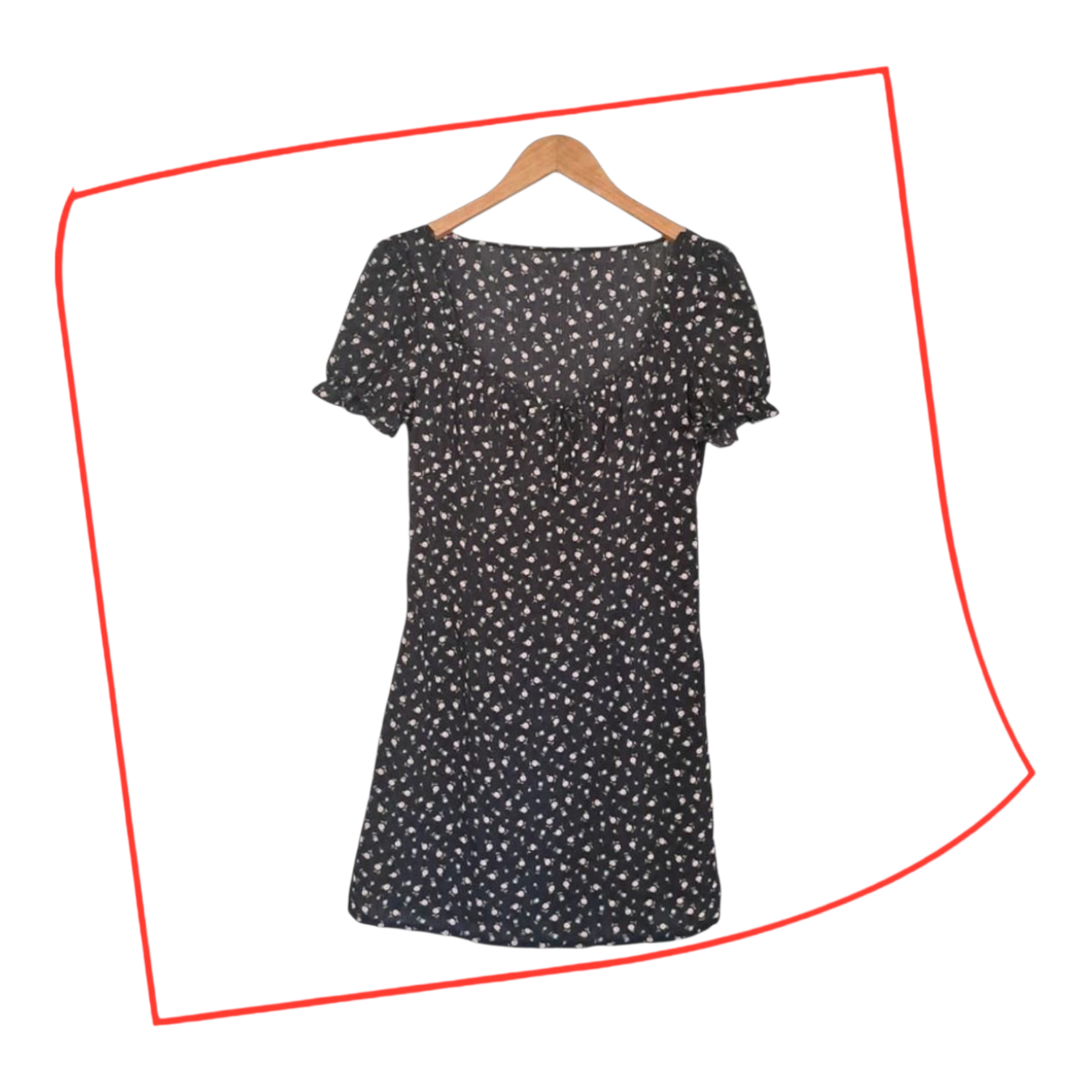 Dress | Women Cute Floral Print Mini XS