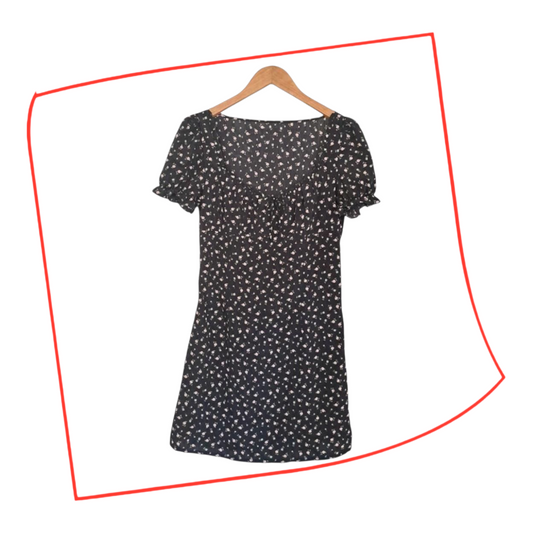 Dress | Women Cute Floral Print Mini XS