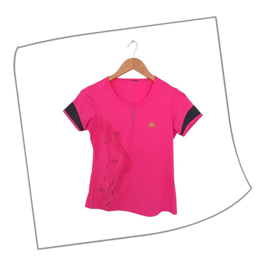 T-shirt | Women XS Pink Adidas Sporty Top
