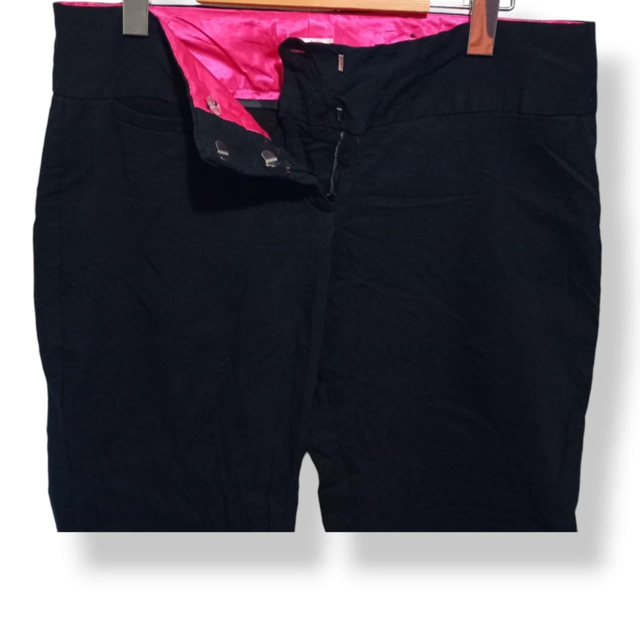 Trousers | Women Large UK16 Black Boot Cut Pants