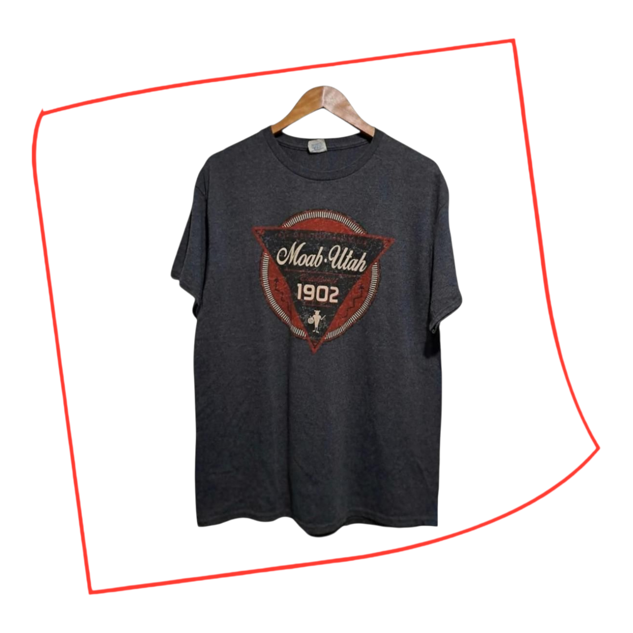 T-shirt | Men Moab, Utah Shirt Large Women XL