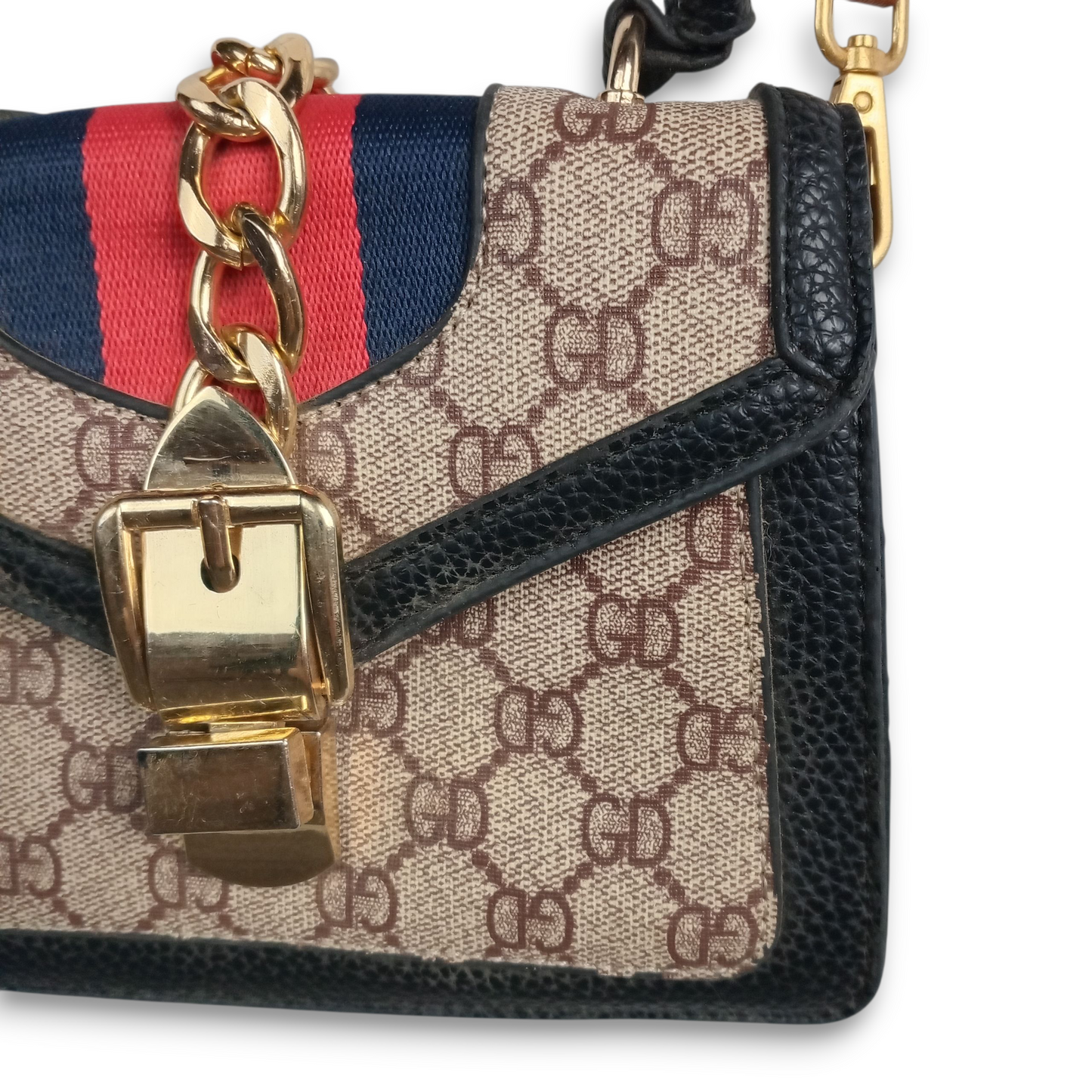 Bag | Women Chic Striped Top Handle Crossbody Bag