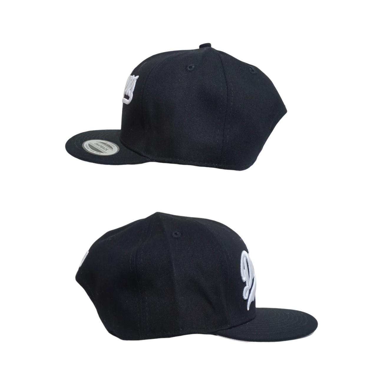 Headgear | LA Dodgers Unique Black & White Snapback Cap
