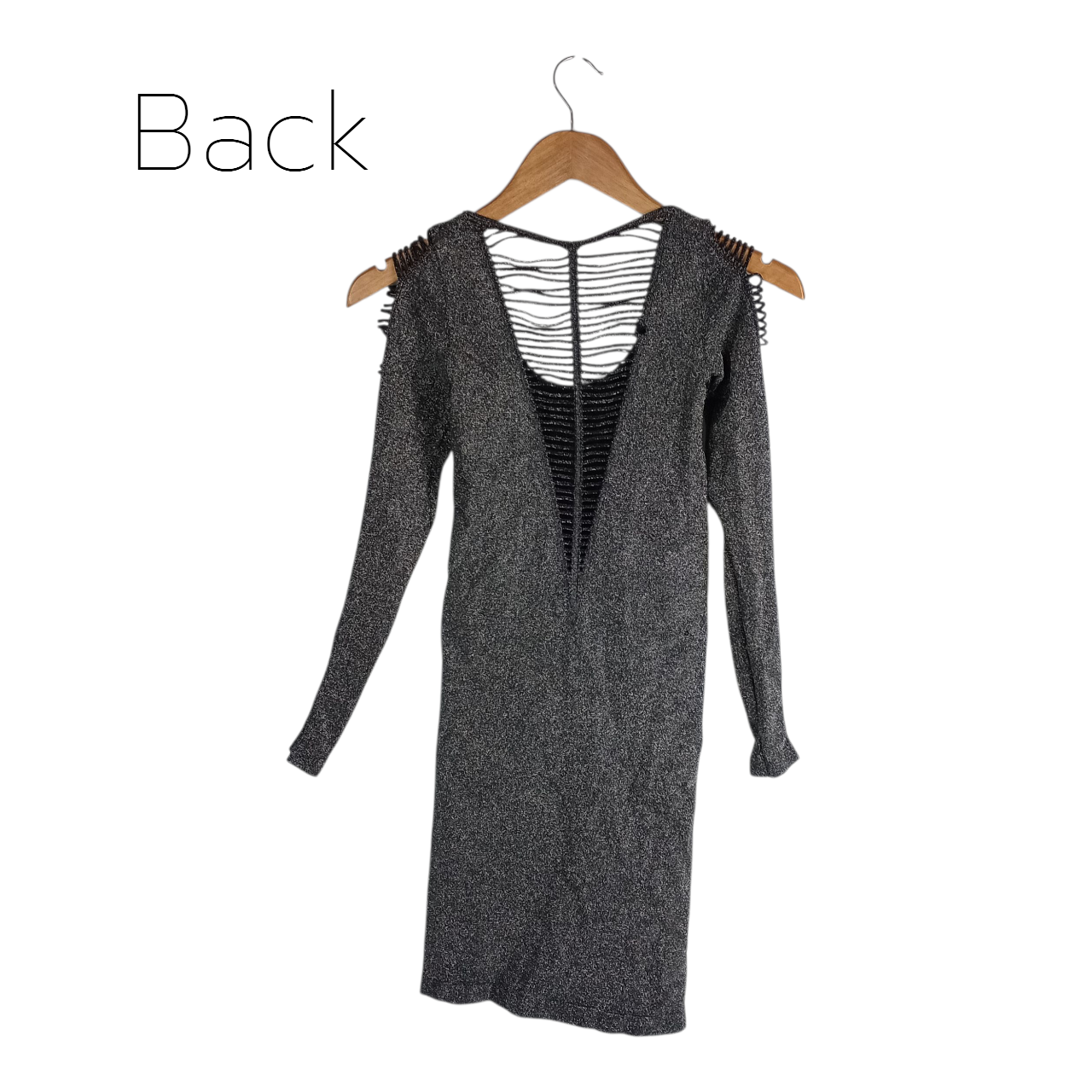 Dress | Women UK 8-10 Metallic Bodycon Mini Dress