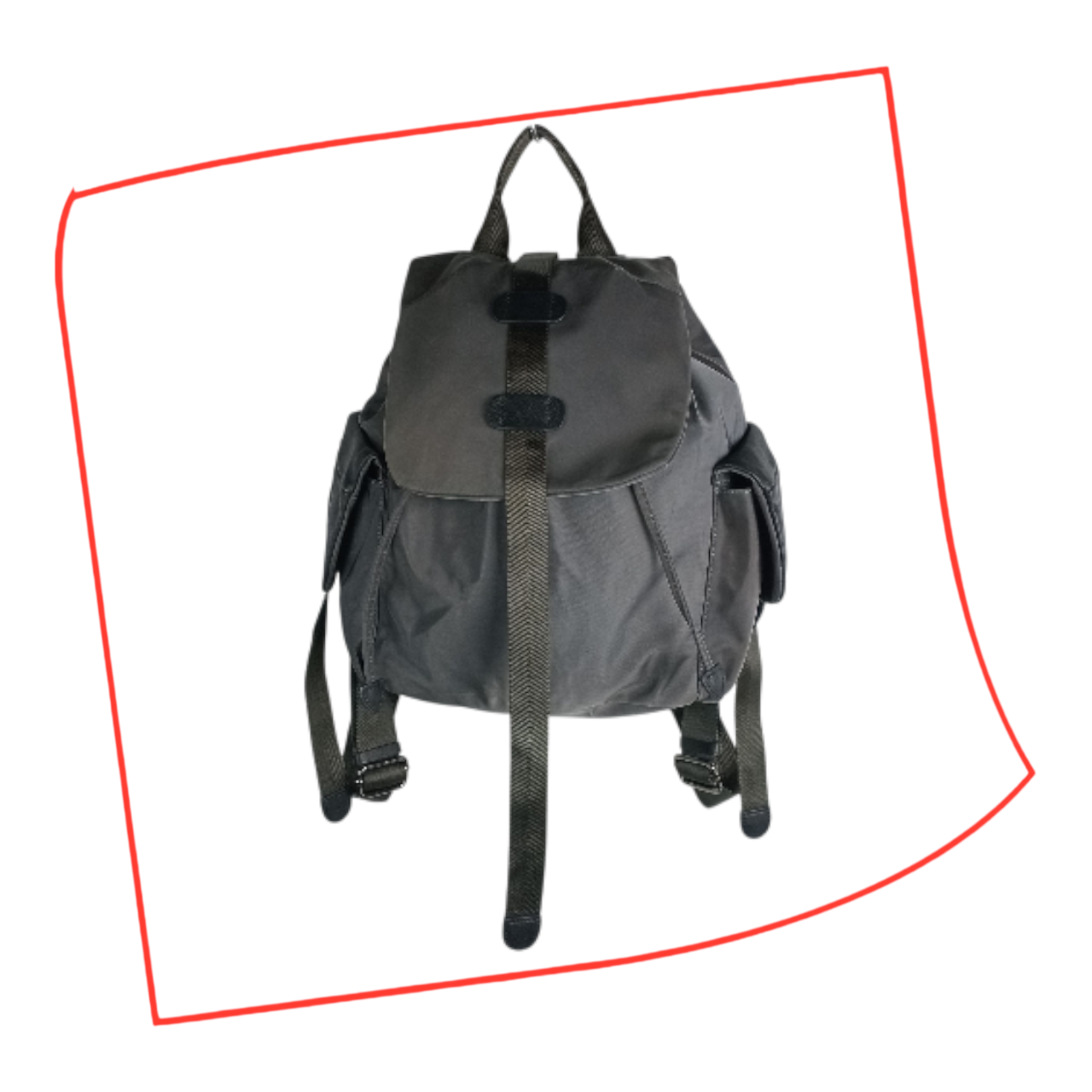 Bag | Women  ABAHOUSE Grey & Black Backpack