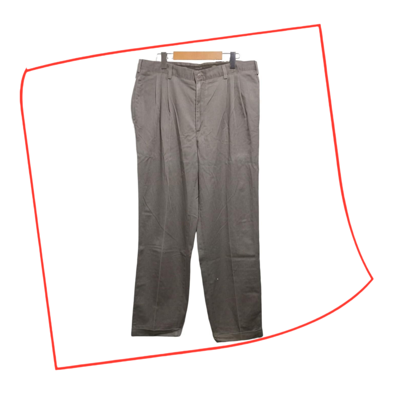Trousers | Men Large Brown / Khaki Slacks