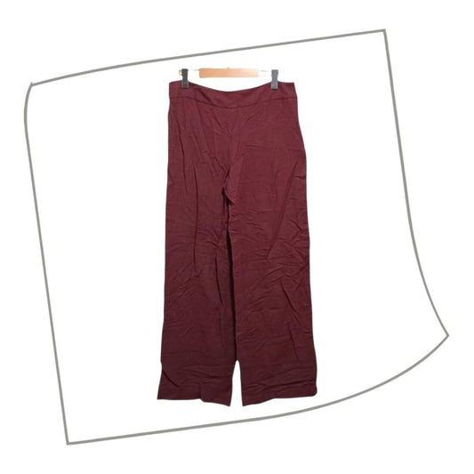 Trousers | Women US Size 6 Burgundy Square Pants