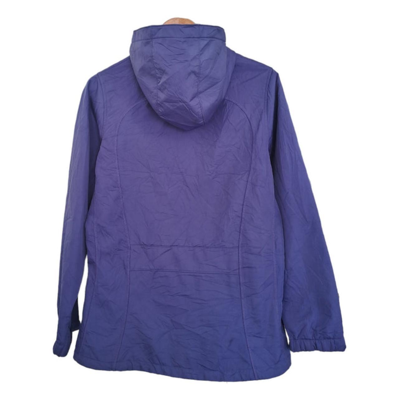 Jacket | Women Medium Purple Hooded Windbreaker