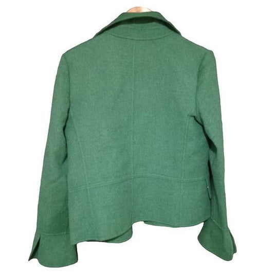 Blazer | Women Medium UK12 Green Warm Jacket