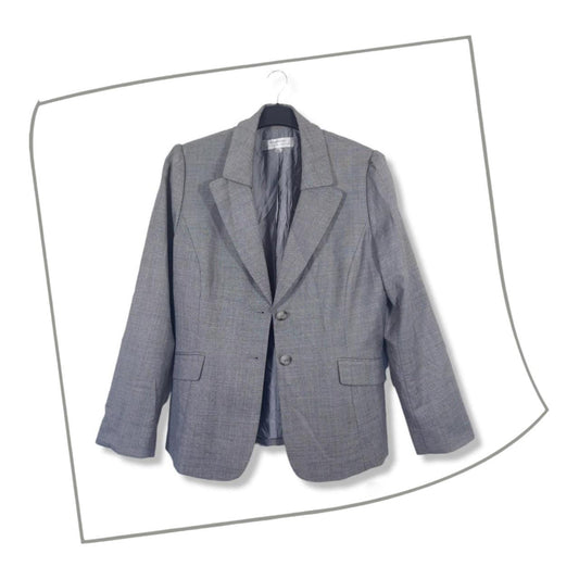 Blazer | Women Medium Grey Vintage Jacket