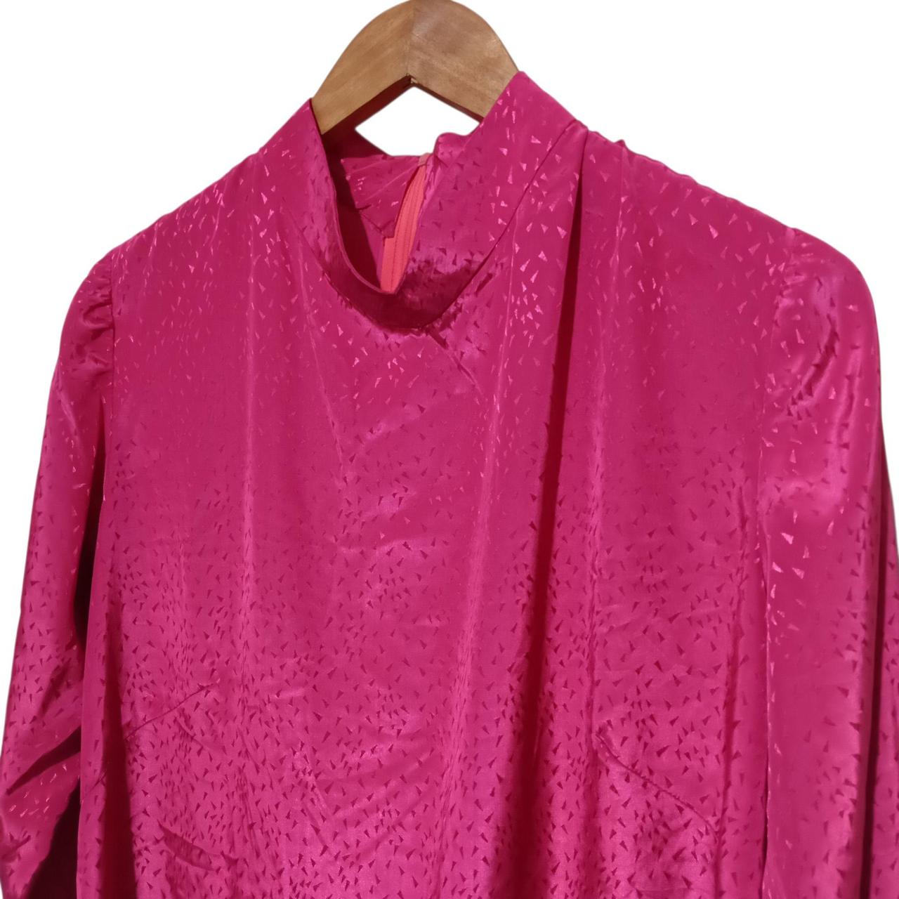 Dress | Women Medium Wide Waist Pink Midi Ethnic Outfit