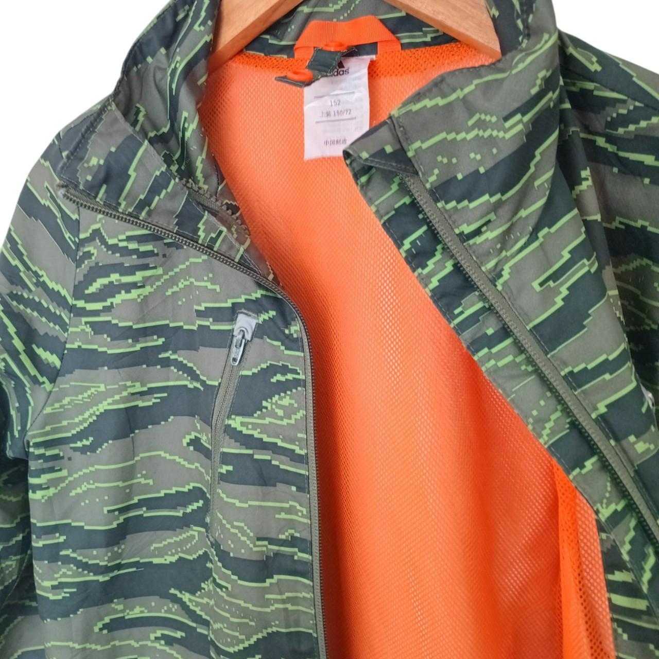 Jacket | Women UK10 Adidas Camo Reversible Jacket - Military Print with Orange Lining
