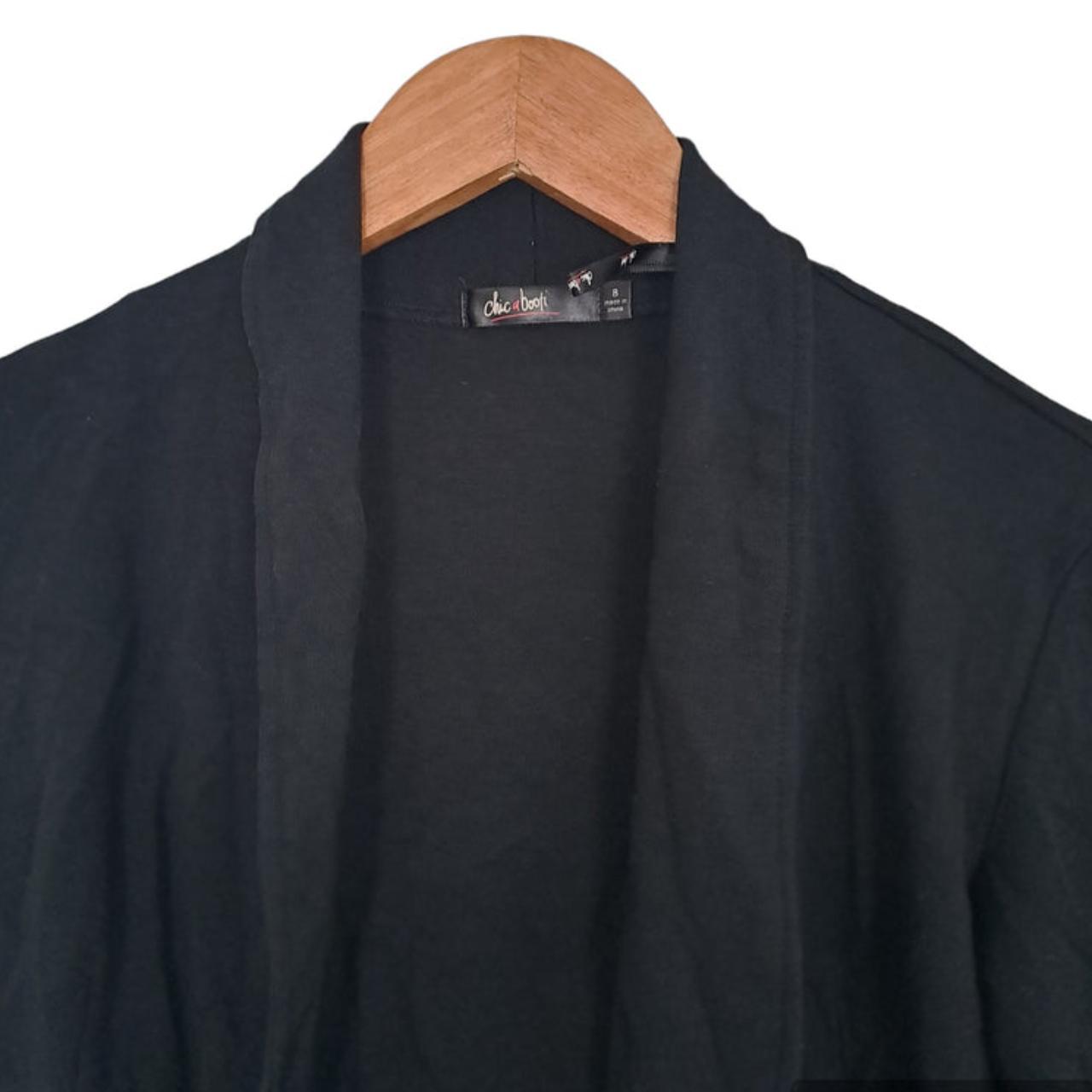 Bolero | Women XS Black Cropped Top