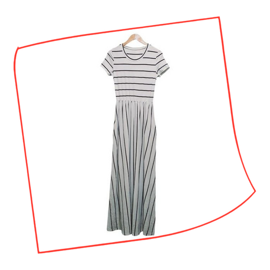Dress | Women Small UK6 Striped Maxi