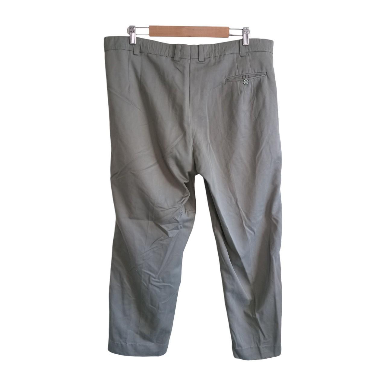 Trousers | Men’s XL Light Green / Grey Baggy Slacks