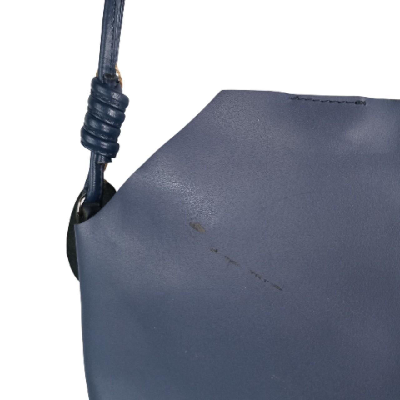 Bag | Women's Stylish Slate Blue Geometric Bucket Bag