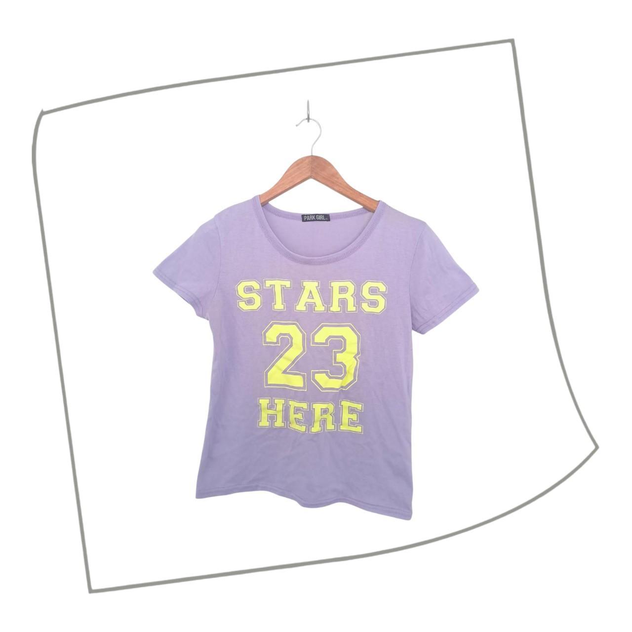 T-shirt | Kid's Size L Purple Sporty Shirt