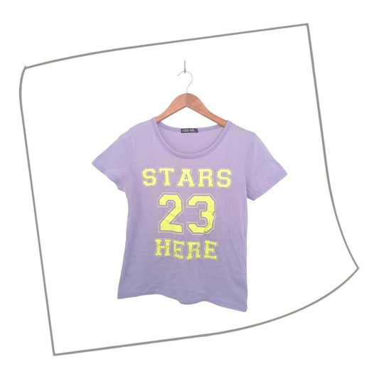T-shirt | Kid's Size L Purple Sporty Shirt