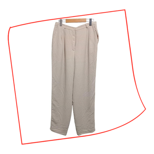 Trousers | Women Medium Beige Pants Relaxed Fit