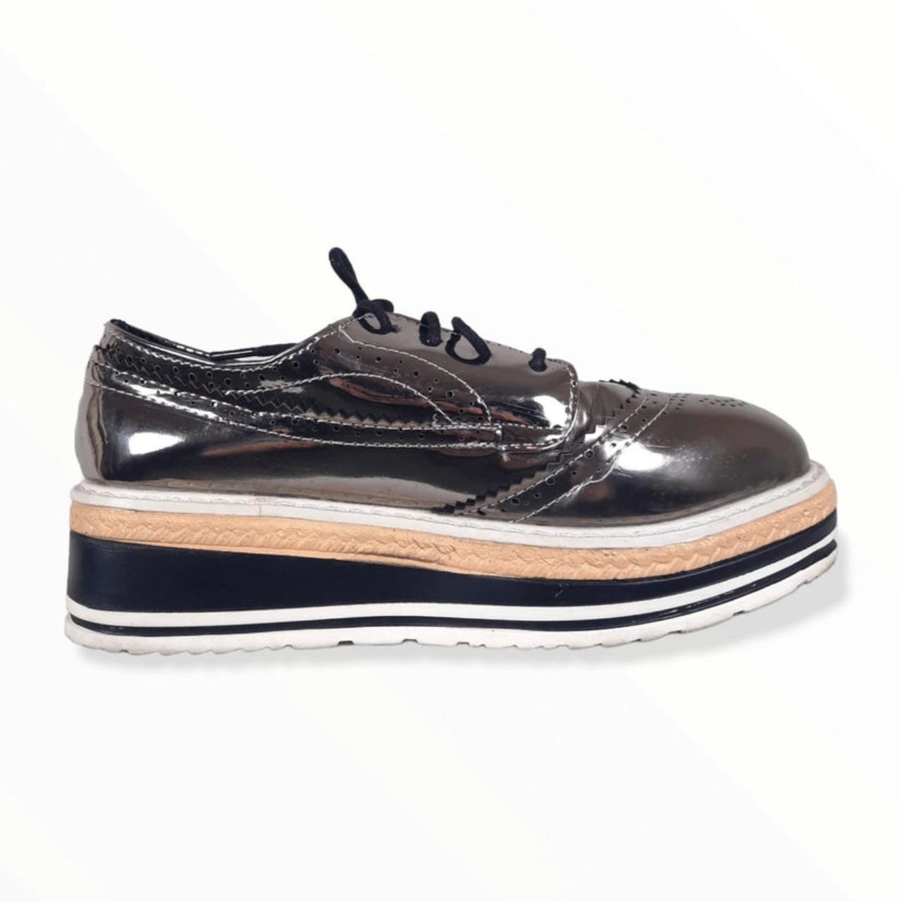 Footwear | Women UK2 Metallic Coloured Brogues