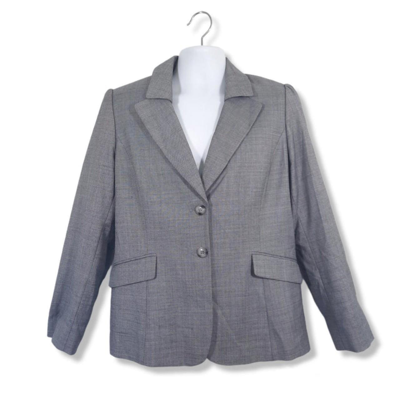 Blazer | Women Medium Grey Vintage Jacket
