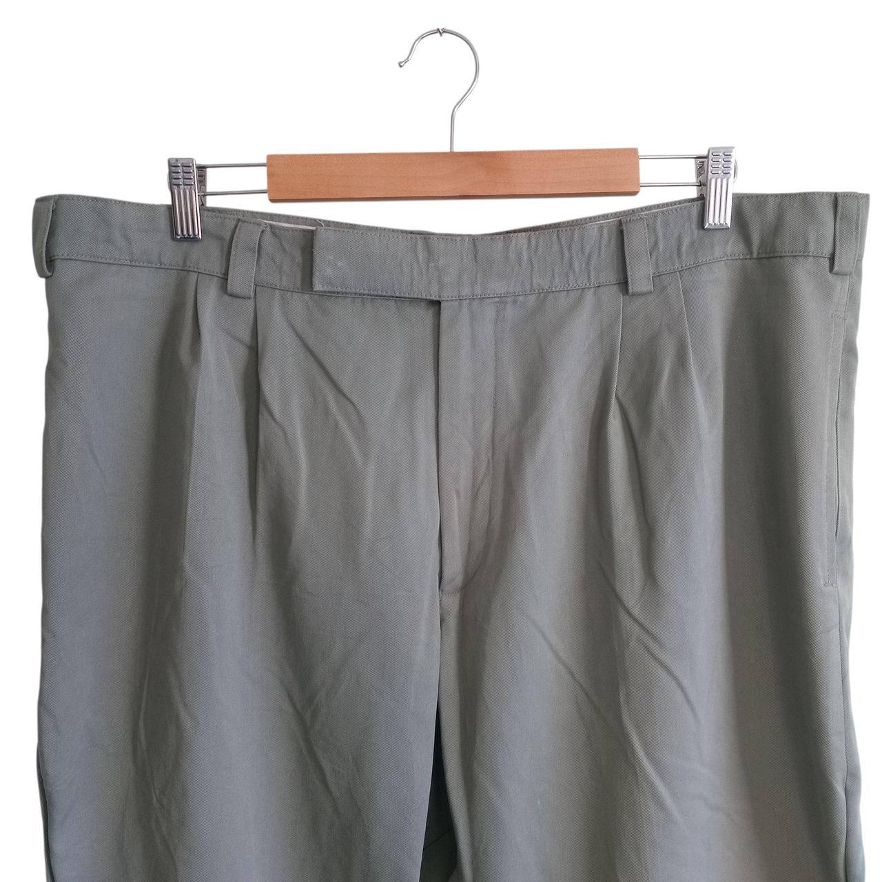 Trousers | Men’s XL Light Green / Grey Baggy Slacks
