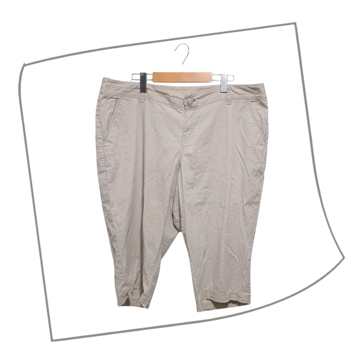 Trousers | Women Large to XL Cream Capri Pants