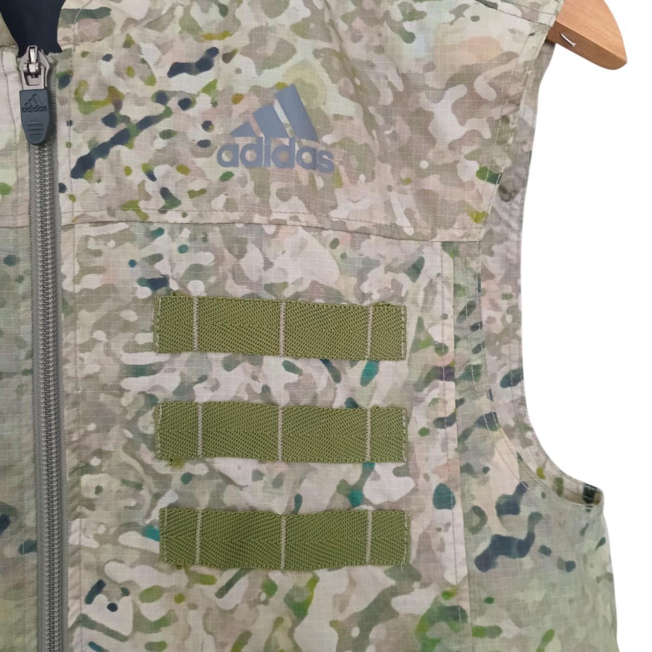 Vest | Women UK10 Adidas Camouflage Vest - Unisex Outdoor Sportswear