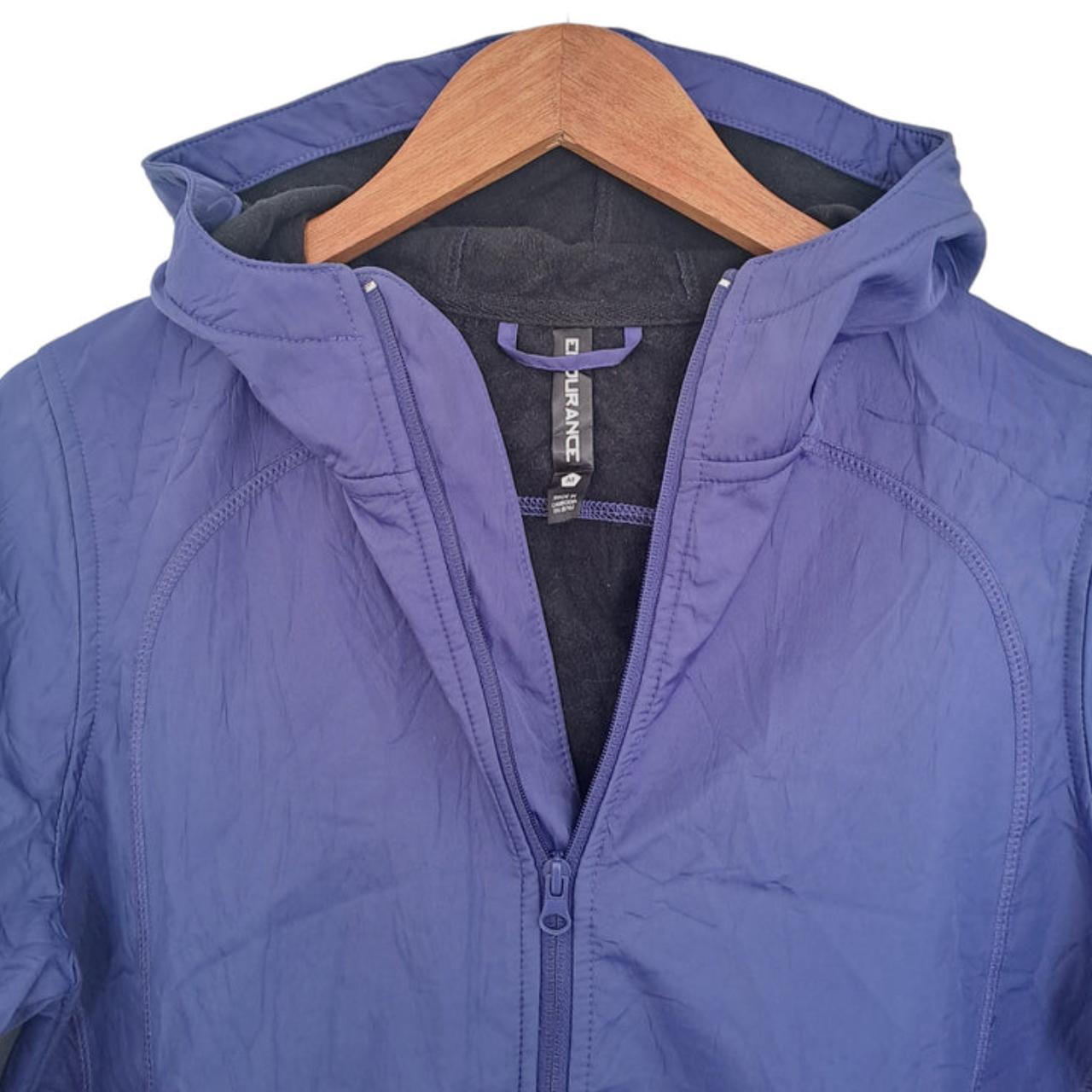 Jacket | Women Medium Purple Hooded Windbreaker