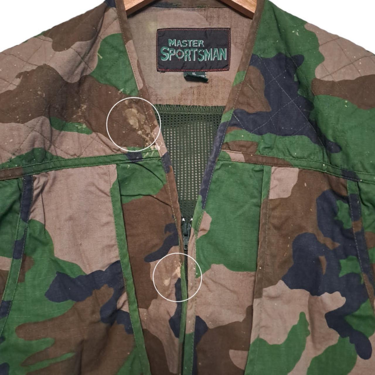 Vest | Men XL Master Sportsman Woodland Camouflage Hunting Vest