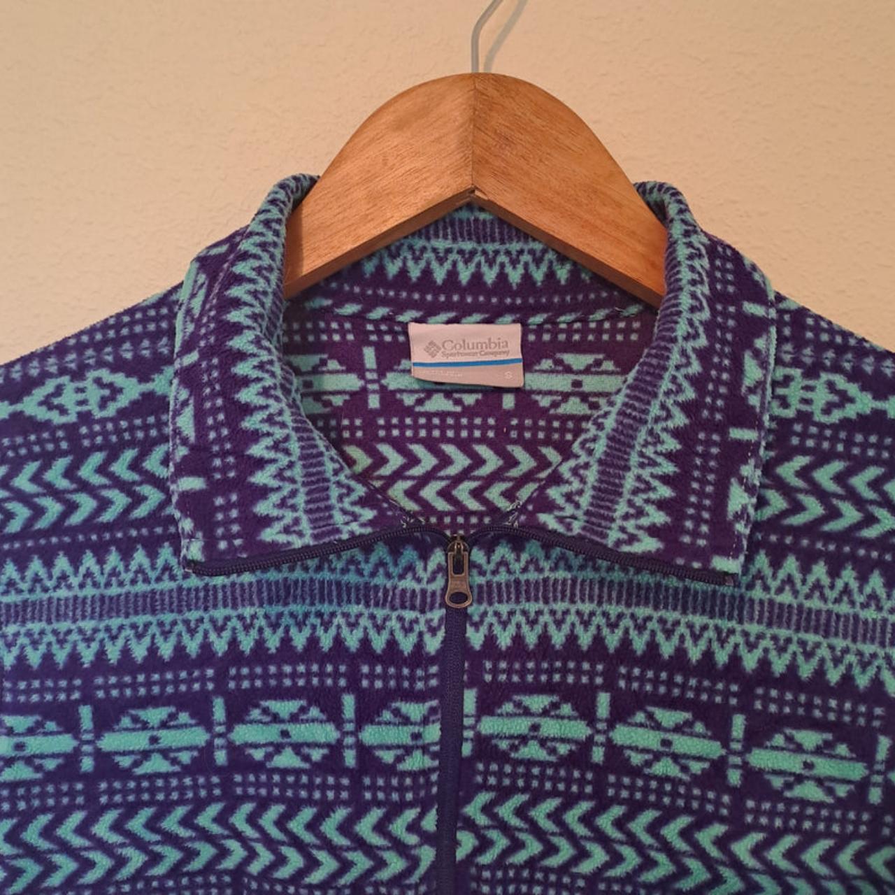 Jumper | Women Small Sportswear Women's Patterned Quarter-Zip Fleece Top