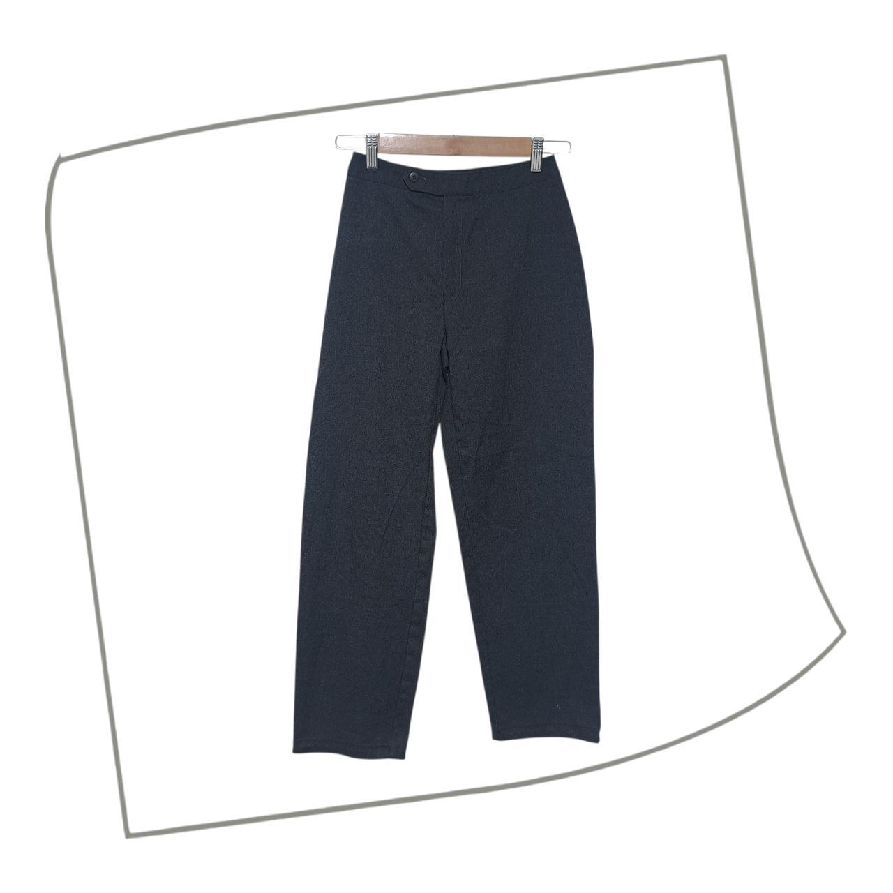 Trousers | Kids Waist 24 in, Label 2 REG Black Stretch Pants
